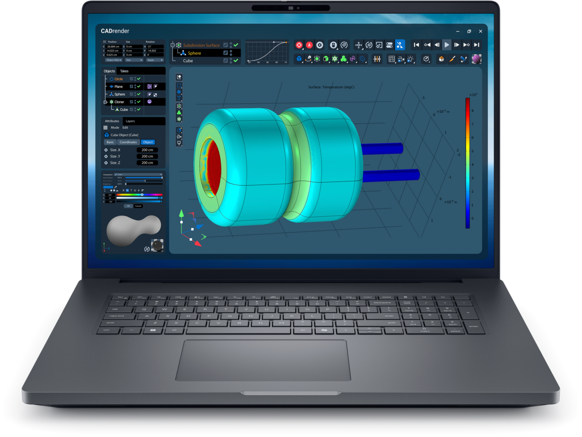 Dell Pro Max 18 Plus mobile workstation, front view